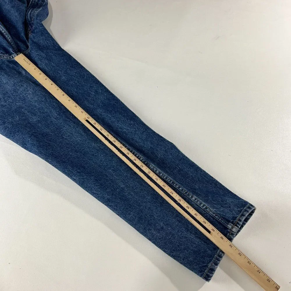 Vintage 90s Levis 540 Jeans Mens 40x30 Relaxed Fit Dark Wash